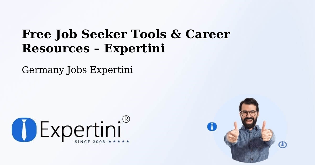 Free Job Seeker Tools & Career Resources – Bad Lauchstädt - Bad Lauchstädt, Germany Jobs Expertini