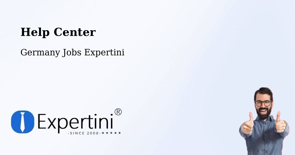 Help Center – Bad Lauchstädt - Germany Jobs Expertini
