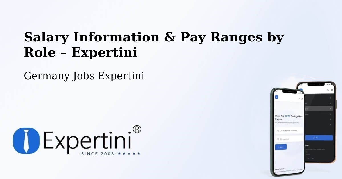 Salary Information & Pay Ranges – Bad Lauchstädt - Bad Lauchstädt, Germany Jobs Expertini